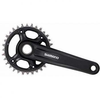 SHIMANO MT610 175MM 34 1X12V Bielas Ciclismo, Adultos Unisex, Multicolor