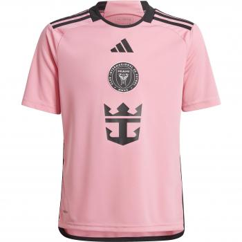 Inter Miami CF adidas Home Shirt 2024 - Messi - Kids - Pink - male - Size: 13/14 Years - 32-34 - 86cm