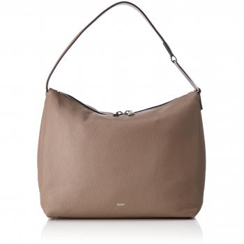 Joop! - Bolso de hombro de Cuero Mujer, color Marrón, talla 12,5x44x33,5 cm