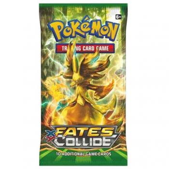 Pokemon XY10 Fates Collide Booster Pack 1x Booster Packs with 10 Additional Cards for Pokemon Trading Card Game