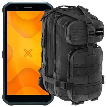 Smartphone Hammer Energy X Rugerizado 64GB 4GB RAM Negro con Mochila