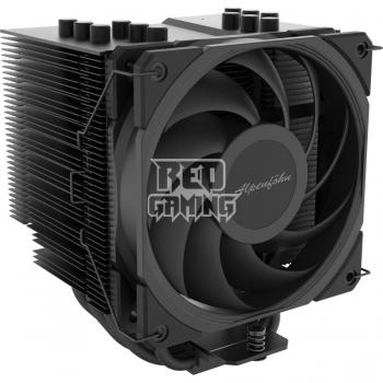 Disipador de CPU Alpenföhn Brocken 4 con ventilador de 120mm, color negro