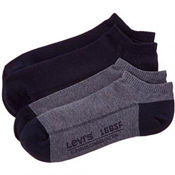 Levi's 943002001 - Calcetines cortos para hombre, color mid denim, talla talla francesa: FR: 39-42