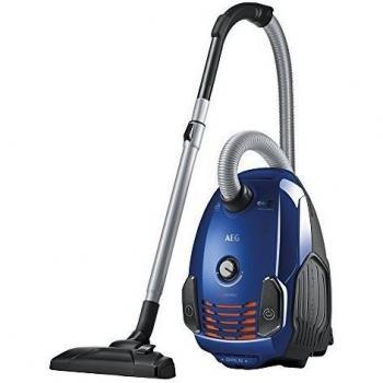 AEG VX6-1-SK-P X-Force - Aspiradora con bolsa con cepillo DustPro de doble posición y cepillo Parketto