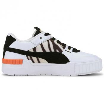 Tenis Puma Cali Sport W.cats Blanco Negro Mujer 37390901