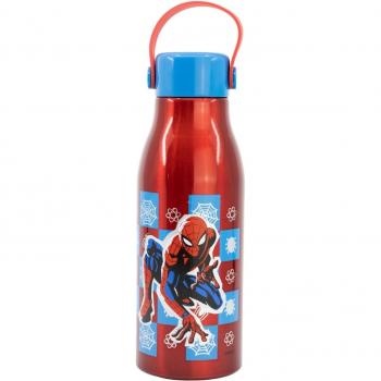 Botella de Aluminio Spiderman Marvel con Asa 760ml - Roja