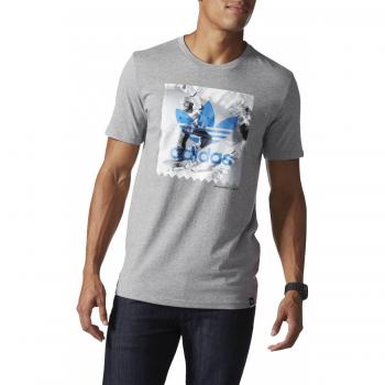 adidas Ny Photo Tee Camiseta, Hombre, Multicolor
