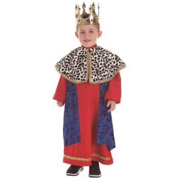 Disfraz de Rey Mago Azul para niño