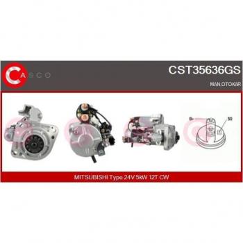 Motor eléctrico ventilador de radiador CASCO CEF74044AS
