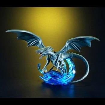 Estatua PVC Yu-Gi-Oh! Duel Monsters Blue Eyes White Dragon 12 cm Megahouse Monsters Chronicle
