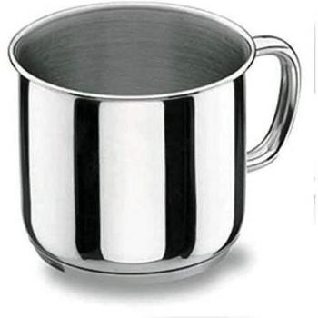 Lacor - 40712 - Pote Cilindrico Vitrocor 12cm Inox