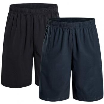 CAMEL CROWN Pantalones Cortos Deportivos para Hombre con Bolsillos Verano Transpirable Short Pantalones Secado Rápido Running Gimnasio Jogging Fitness Workout Training Shorts