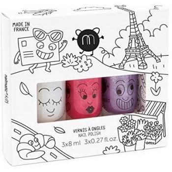 Nailmatics Kids- Pack 3 Esmaltes Uñas City, Color Amarillo