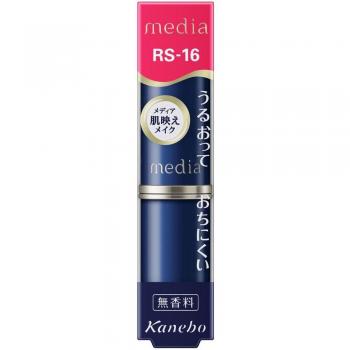Kanebo Media Creamy Lasting Lipstick RS-16 Long-lasting Moisture Formula