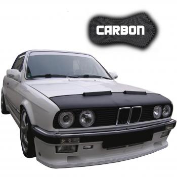 Black Bull Protector de Capo para BMW 3 E30 CARBON Protectores Capot Coche máscara Tuning
