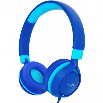 Auriculares para niños,Mpow CHE1 Volumen Limitado en el oído Auriculares para niños con Conector de Audio de 3.5 mm para niñas y niños, Auriculares con Cable Ajustable y Plegable