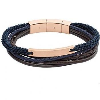 Fossil Pulsera de Hombre con Acero Inoxidable
