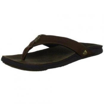 Reebok atmos select(リーボックアトモスセレクト) Reef J-Bay - Sandalias de cuero para hombre, color marrón, talla 40