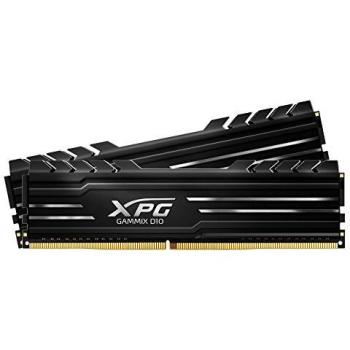 ADATA XPG GAMMIX D10 DDR4 16GB (2 x 8GB) PC4-19200 2400MHz, Memoria RAM DIMM de 288-Pin - Negro