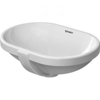 Duravit Foster White Ceramic Bathroom Sink with Overflow