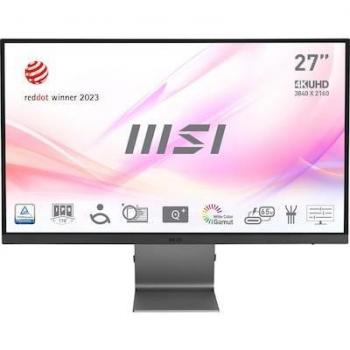 MSI Modern MD271UL 27 4K Ultra HD IPS Office Monitor with USB-C Connection