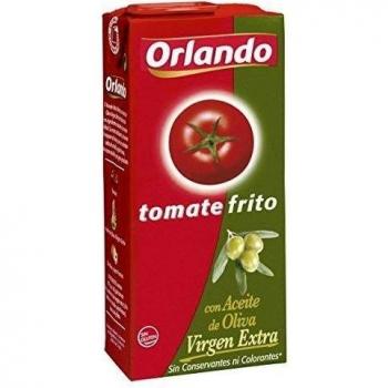 ORLANDO Tomate Frito Aceite de Oliva Virgen Extra Brik 350g sin gluten