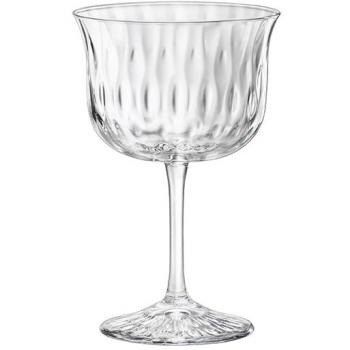 Set de 6 Copas Fizz Bloom de Vidrio Transparente 28 Cl, Apto para Lavavajillas
