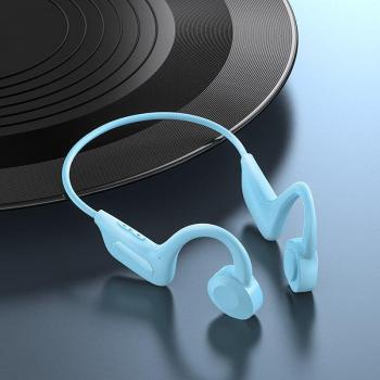 Auriculares Inalámbricos Bluetooth de Conducción Ósea Deportivos, Resistentes al Agua, con Micrófono y Baja Latencia, Estéreo