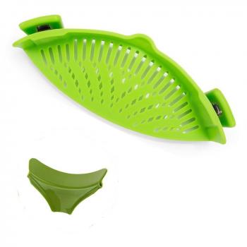 Star ssto 2pcs Snap y tensión cacerola, colador, colador de silicona Samsung Galaxy S3 MINI i8190 prima libre Slip-On cuenco para boquilla para desagüe comida mientras que cocinar o pegamento líquido, universal tamaño se adapta a la mayoría sartene