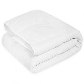 Edredón Relleno Nórdico Blanco 240x220 cm, Tacto Pluma, 300 gr, Suave, Grueso, Cómodo, Transpirable e Hipoalergénico para Cama Matrimonial