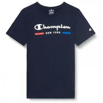 Camiseta Champion Legacy Graphic Shop B - New York S/S Crewneck para Niños - Azul Marino, Talla S (7-8 años)