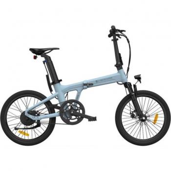 Bicicleta Eléctrica Plegable ADO Air 20 - Motor 250W, Batería 36V9.6Ah, Autonomía Asistida 100KM, Freno de Disco Hidráulico