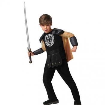 Disfraz de Rey Medieval Oscuro para niño