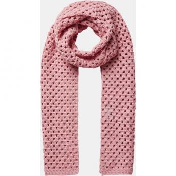 Bufanda estilo croché en rosa de Pieces