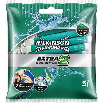 Wilkinson Extra2 Sensitive, 1 Bolsa de 5