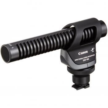Canon DM-100 - Micrófono para videocámara Canon HF10, Blanco