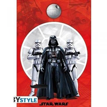 Póster Star Wars Darth Vader y 2 Stormtroopers - Decoración para el hogar (98x68 cm)