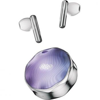 Auriculares QCY FairyBuds T21 Bluetooth Plata