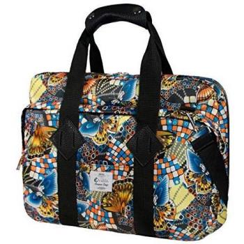 MESSENGER LAPTOP BAG 16 BUTTERFLIES