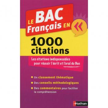 Le Bac Français en 1 000 citations