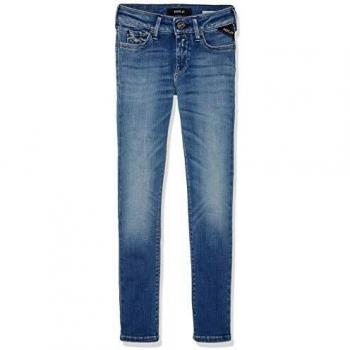 Replay Gemy Jeans para Niñas, Azul