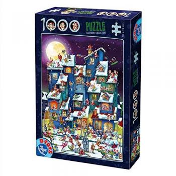 Vampire Party 1000-Piece Cartoon Puzzle
