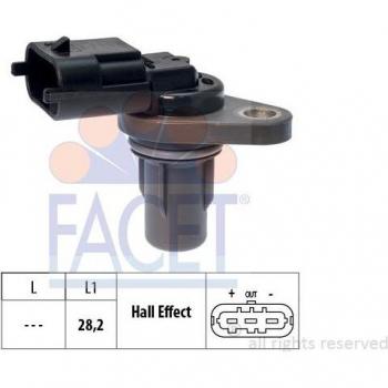 Sensor de posición del cigüeñal FACET 9.0833, tipo: sensor, características: alta precisión, diseño compacto, fácil instalación, compatible con múltiples vehículos