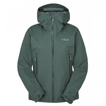 Rab Firewall Light Women's Waterproof Jacket - Green Slate