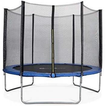 Cama Elástica Mars de 305cm con Red de Seguridad - Azul, 303x303x78 cm