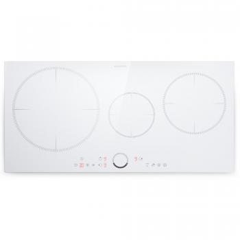 Placa de Inducción Encastrable Klarstein Delicatessa 80, 3 Zonas, 6000W, Zona de Paella, Vitrocerámica