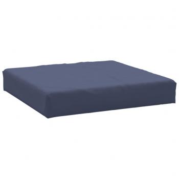 Almohada de paleta azul marino 60x60x10 cm en tela de Oxford