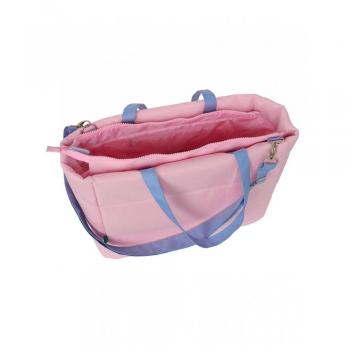 Bolso con bolsillo para portátil 14,1'' Benetton Pink