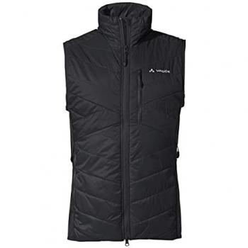 Chaleco Vaude Sesvenna IV para hombre - PrimaLoft, color negro, talla S