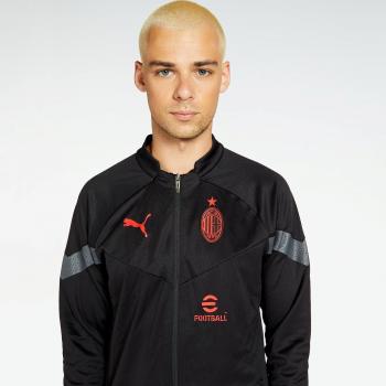 Puma A.C. Milan Men's Track Jacket 767580-08 Black Size S